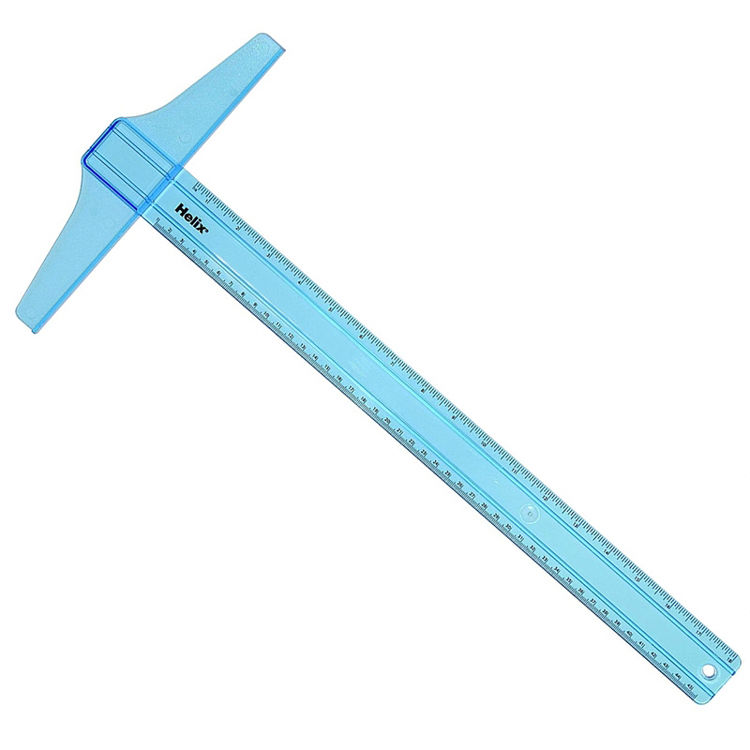 Picture of 9448 HELIX PLASTIC METRIC T-SQUARE 45CM